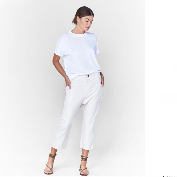 Acacia Dublin cropped pant in Caramel NWOT - Picture 2 of 9